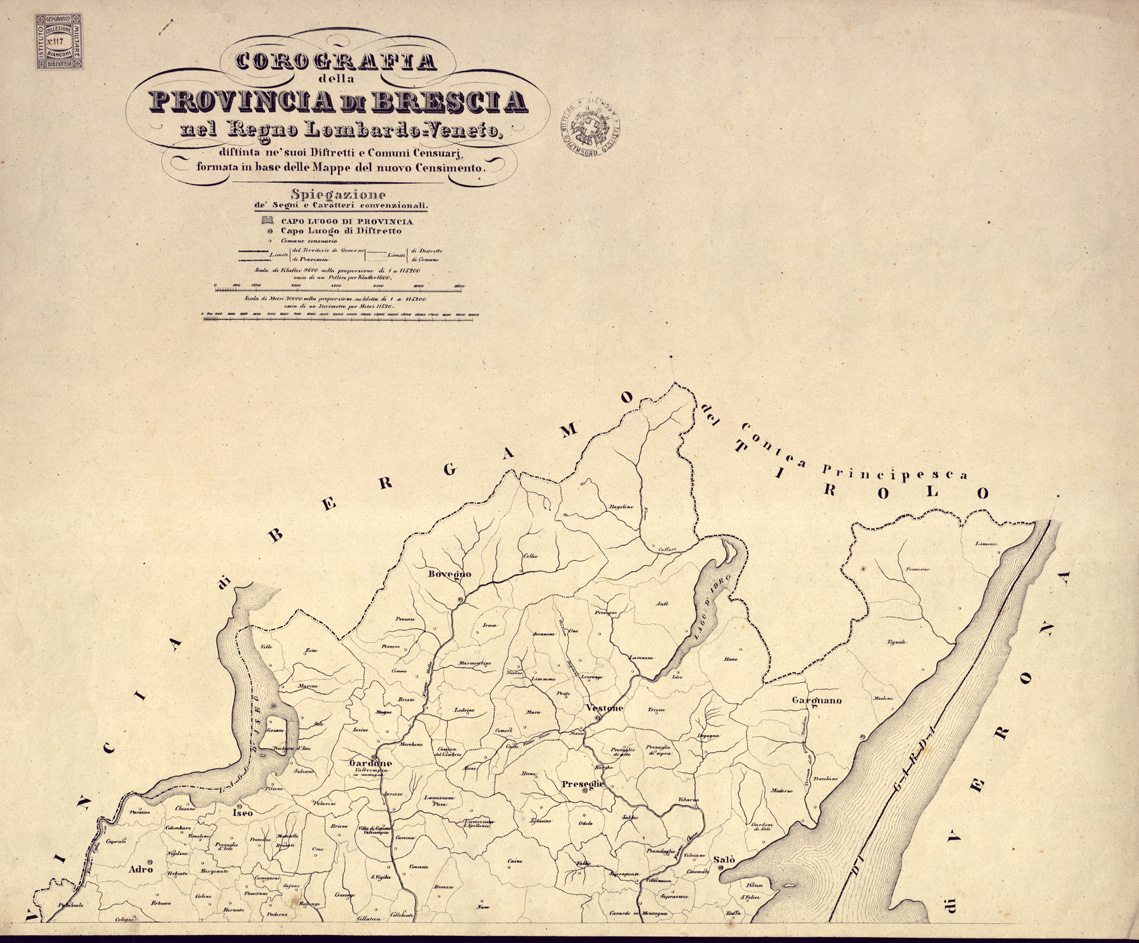 COROGRAFIE DELLE PROVINCIE DEL REGNO OGNUNA DELLE QUALI